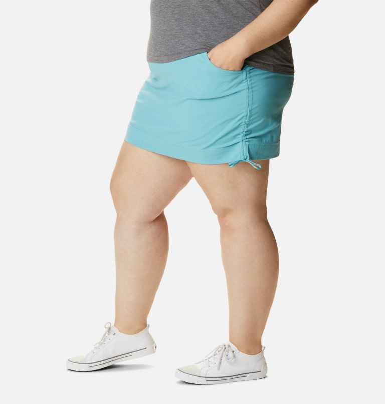 Women's Columbia Anytime Casual Skorts Turquoise | Plus Size CA-AL604